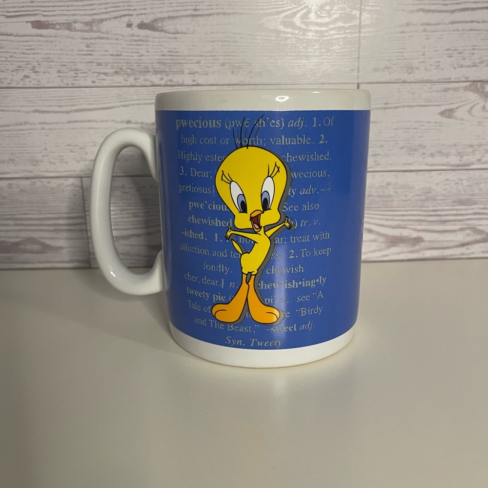 Tweety Blue Ceramic Jumbo Coffee Mug